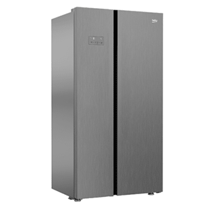 REFRIGERATEUR BEKO SIDE BY SIDE 640 LITRES A+ GN163120 SILVER